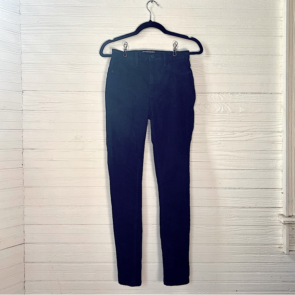 Free People | Faded Black Wash High Waisted Skinny Jeans